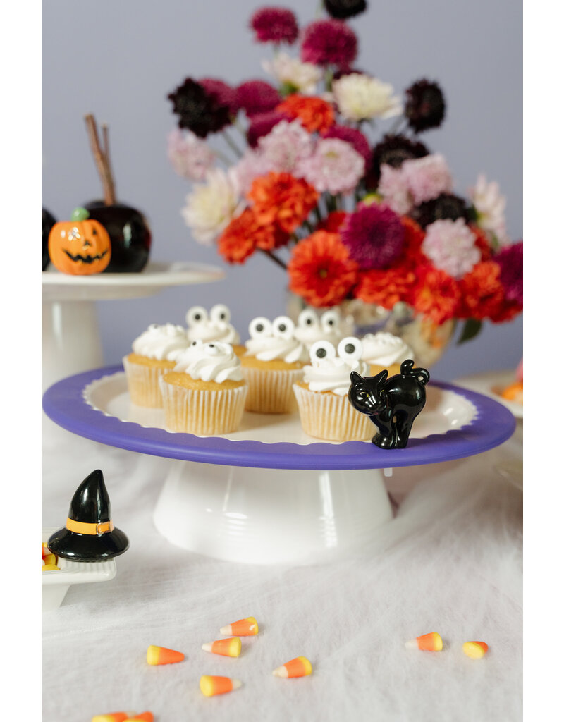 NORA FLEMING Pinstripes Melamine Round Platter