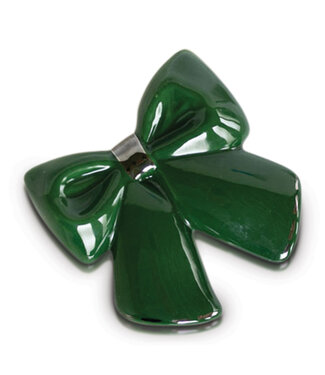 NORA FLEMING Wrap It Up Green Bow Mini