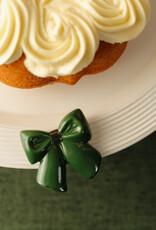 NORA FLEMING Wrap It Up Green Bow Mini