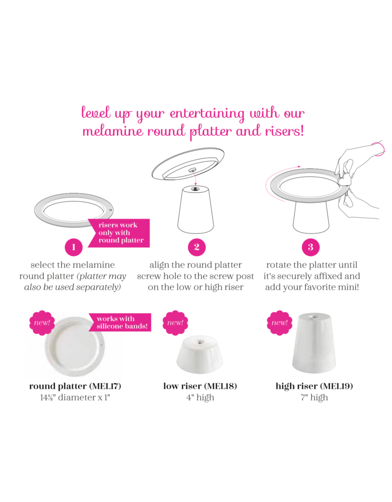 NORA FLEMING Melamine Low Riser