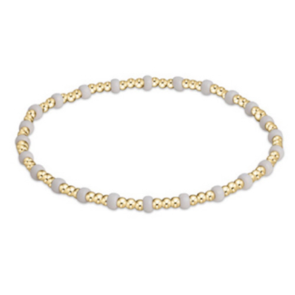 ENEWTON DESIGN Hope Sincerity Bracelet - White/Gold