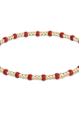 ENEWTON DESIGN Hope Sincerity Bracelet - Bright Red/Gold