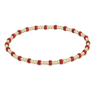 ENEWTON DESIGN Hope Sincerity Bracelet - Bright Red/Gold