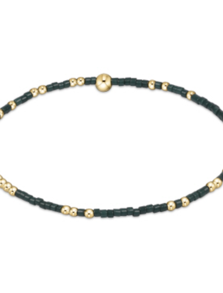 ENEWTON DESIGN Hope Unwritten Bracelet - Dark Green/Gold