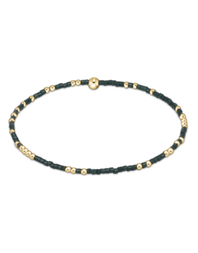 ENEWTON DESIGN Hope Unwritten Bracelet - Dark Green/Gold