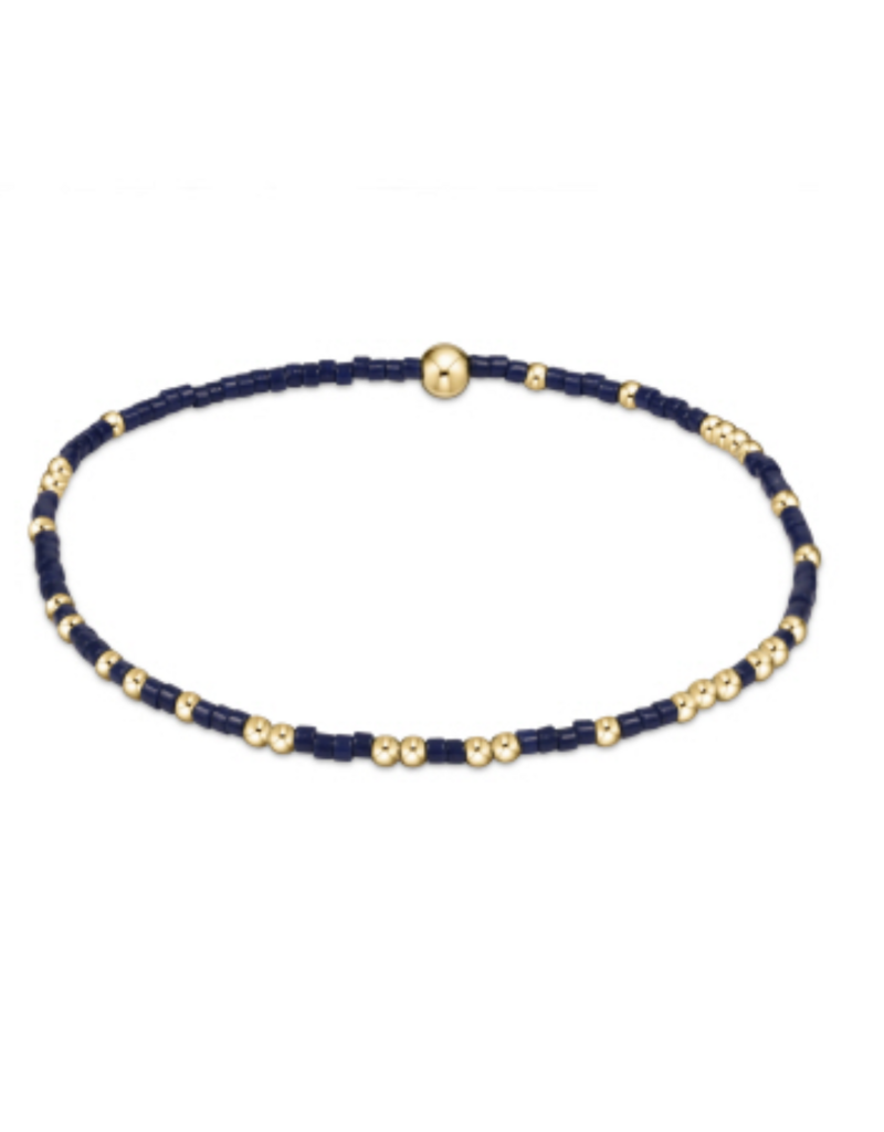 ENEWTON DESIGN Hope Unwritten Bracelet - Matte Navy/Gold