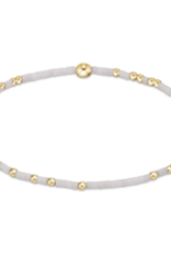 ENEWTON DESIGN Hope Unwritten Bracelet - White/Gold