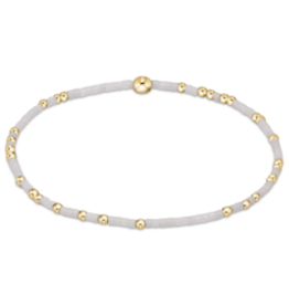 ENEWTON DESIGN Hope Unwritten Bracelet - White/Gold