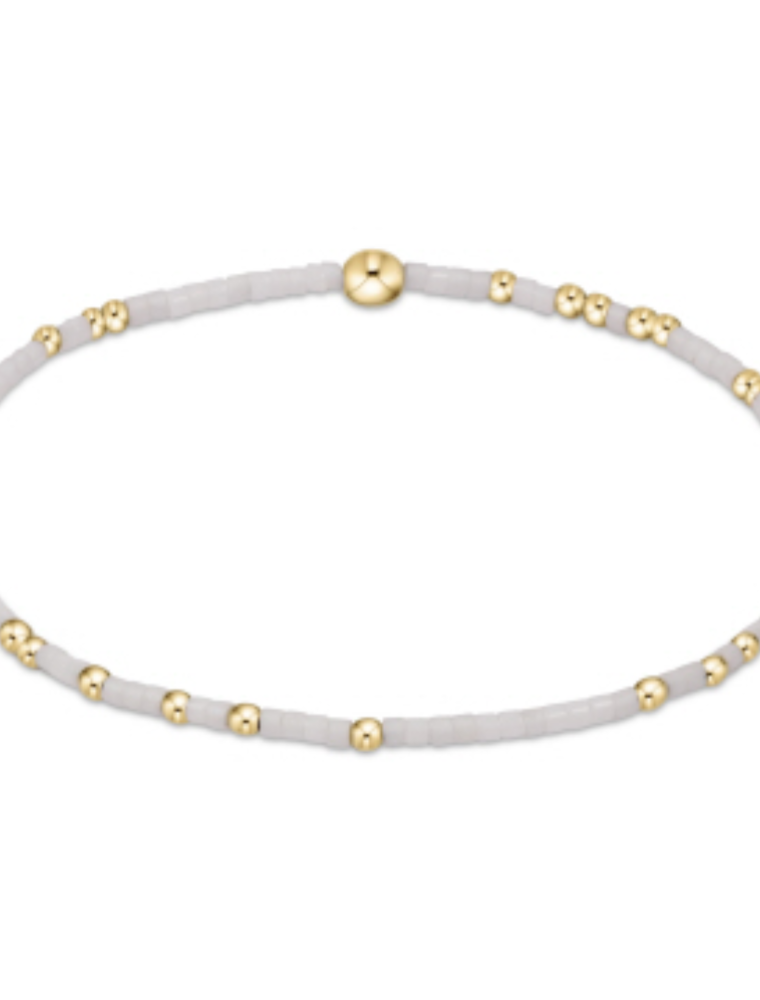ENEWTON DESIGN Hope Unwritten Bracelet - White/Gold
