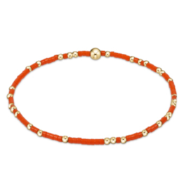 ENEWTON DESIGN Hope Unwritten Bracelet - Bright Orange/Gold
