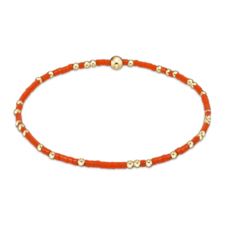 ENEWTON DESIGN Hope Unwritten Bracelet - Bright Orange/Gold