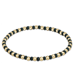 ENEWTON DESIGN Hope Grateful Bracelet - Dark Green/Gold