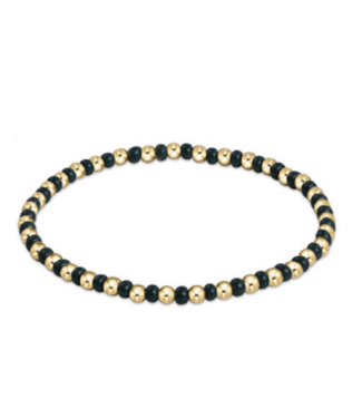 ENEWTON DESIGN Hope Grateful Bracelet - Dark Green/Gold