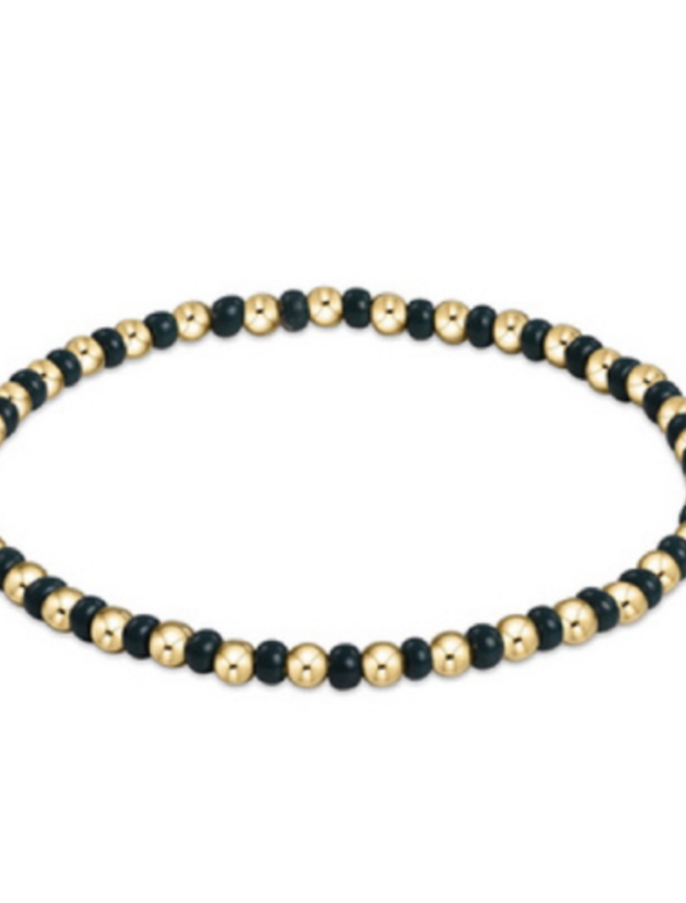 ENEWTON DESIGN Hope Grateful Bracelet - Dark Green/Gold