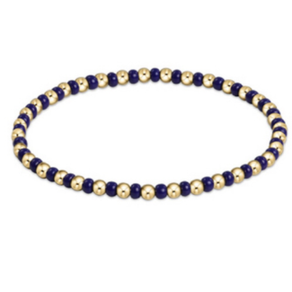 ENEWTON DESIGN Hope Grateful Bracelet - Matte Navy/Gold