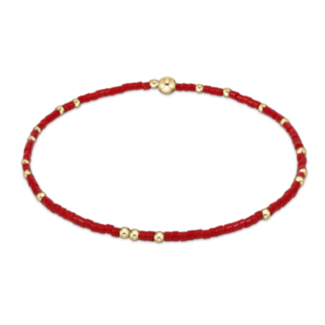 ENEWTON DESIGN Hope Unwritten Bracelet - Bright Red/Gold