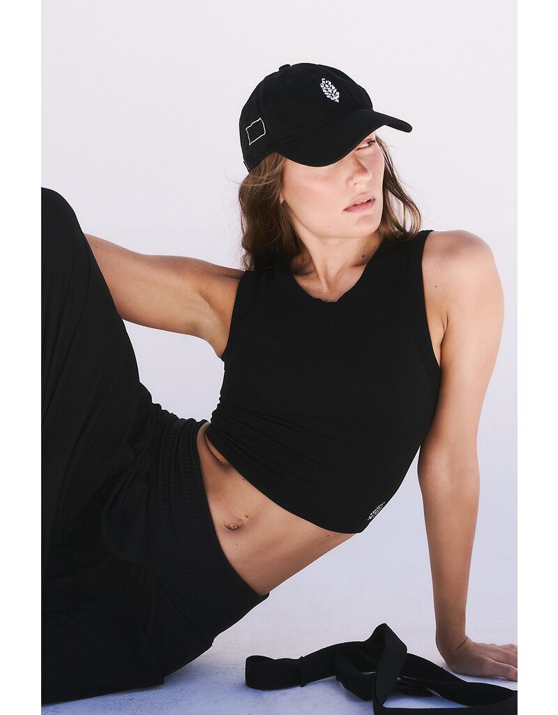 FREE PEOPLE MOVEMENT Free Throw Muscle Tank in Black
