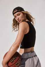 FREE PEOPLE MOVEMENT Free Throw Muscle Tank in Black