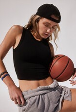 FREE PEOPLE MOVEMENT Free Throw Muscle Tank in Black
