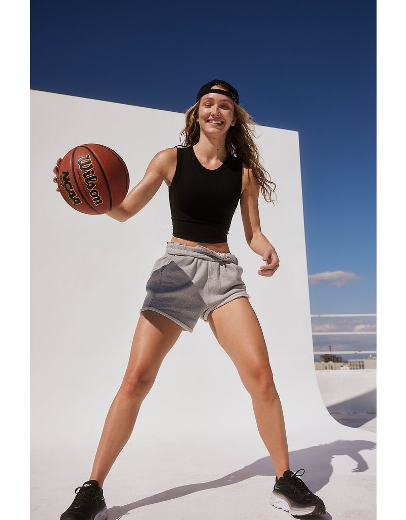FREE PEOPLE MOVEMENT Free Throw Muscle Tank in Black