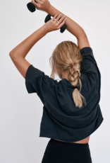 FREE PEOPLE MOVEMENT Inspire Tee in Black