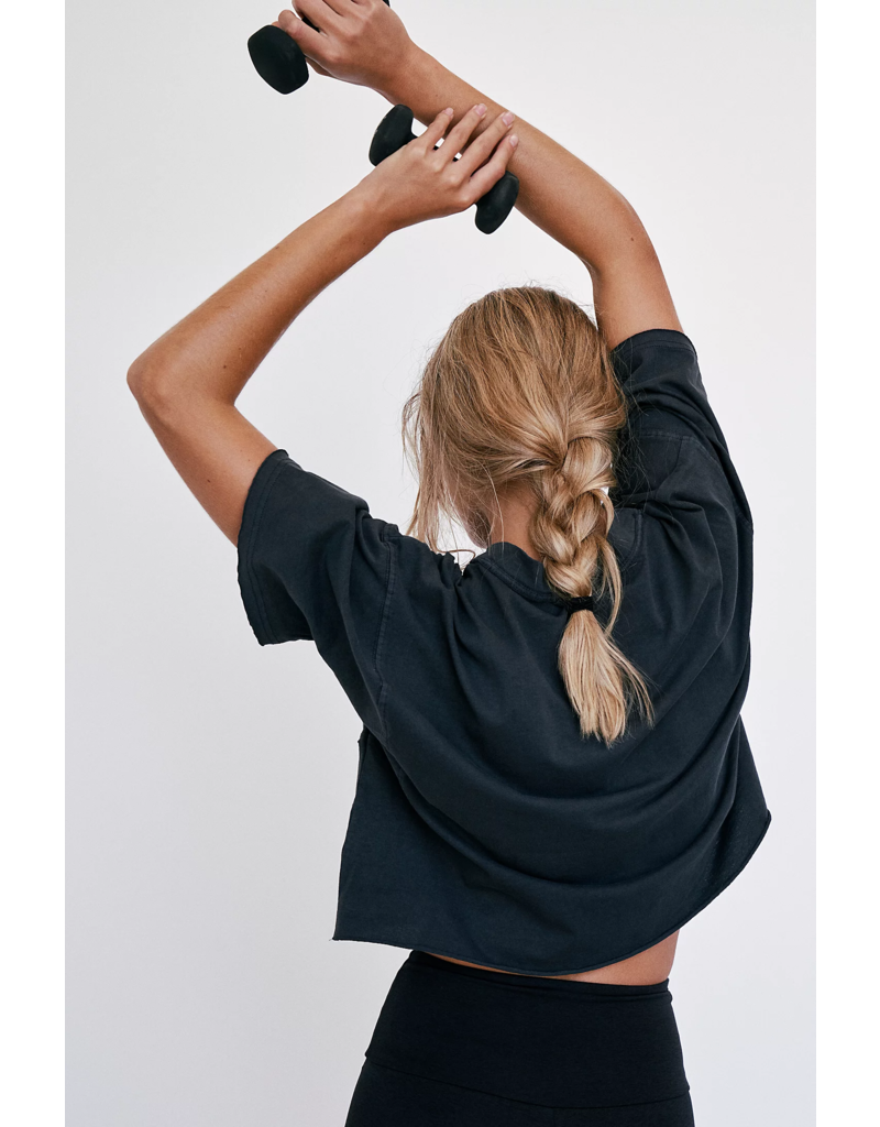 FREE PEOPLE MOVEMENT Inspire Tee in Black