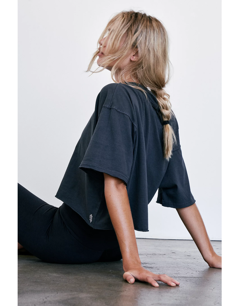 FREE PEOPLE MOVEMENT Inspire Tee in Black