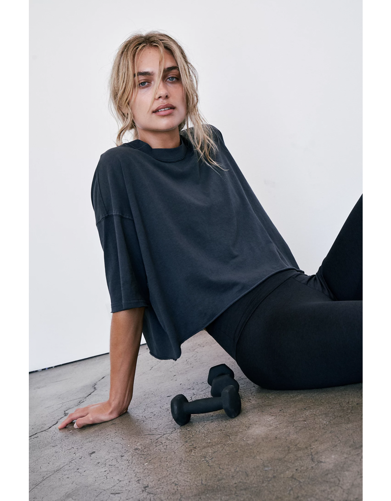 FREE PEOPLE MOVEMENT Inspire Tee in Black