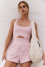 FREE PEOPLE MOVEMENT Righteous Runsie in Rose Water