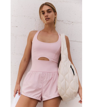 FREE PEOPLE MOVEMENT Righteous Runsie in Rose Water