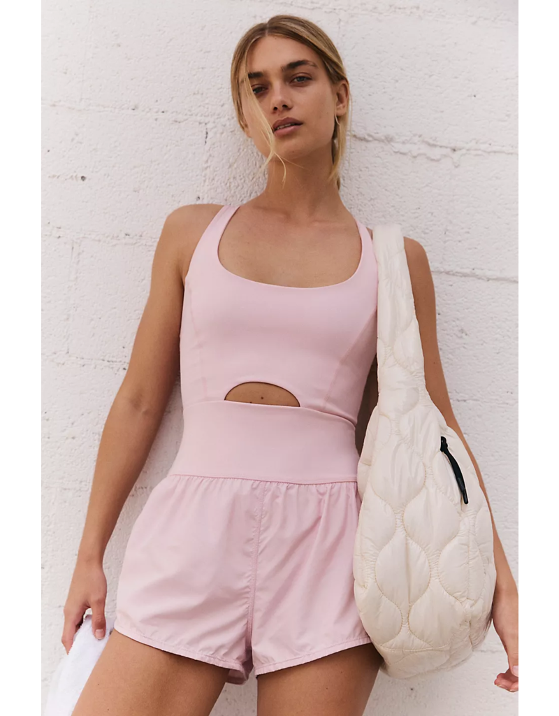 FREE PEOPLE MOVEMENT Righteous Runsie in Rose Water