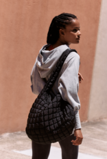 FREE PEOPLE MOVEMENT Quilted Caryall Tote Bag in Black