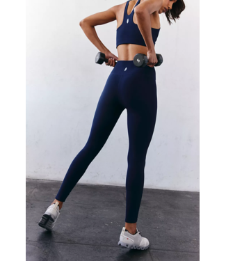 FREE PEOPLE MOVEMENT Never Better Leggings in Midnight Navy