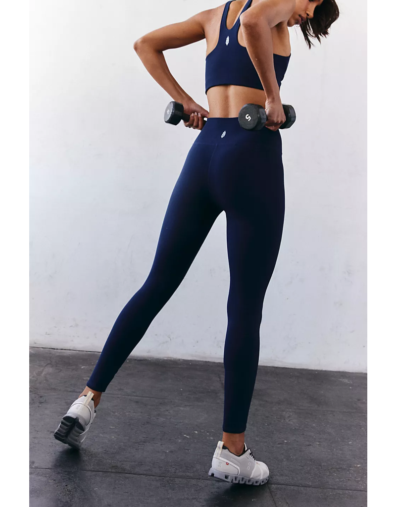 FREE PEOPLE MOVEMENT Never Better Leggings in Midnight Navy