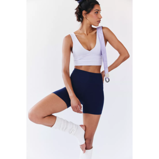 FREE PEOPLE MOVEMENT Never Better Bike Short in Midnight Navy