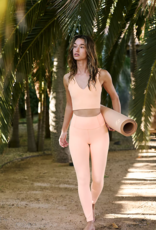 FREE PEOPLE MOVEMENT Never Better Crop Cami in Morning Sun