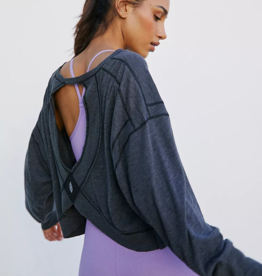 FREE PEOPLE MOVEMENT My Time Layer in Black