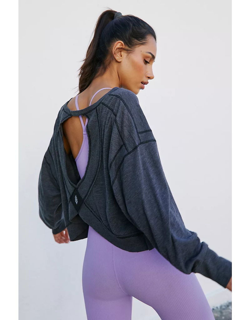 FREE PEOPLE MOVEMENT My Time Layer in Black