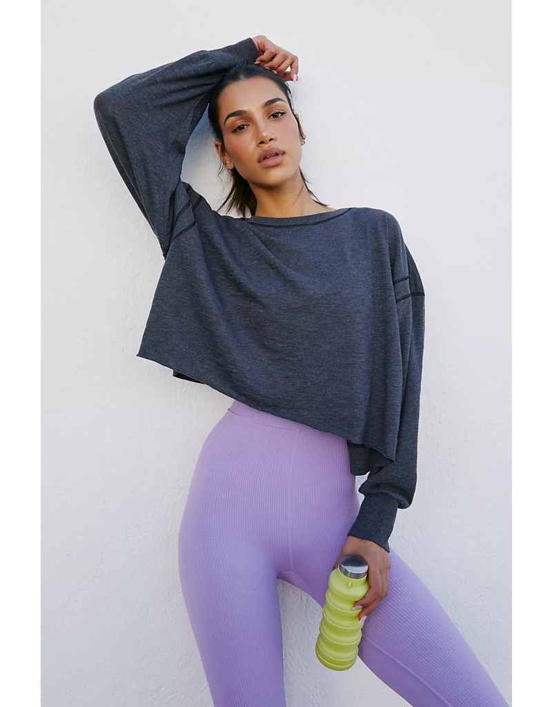 FREE PEOPLE MOVEMENT My Time Layer in Black