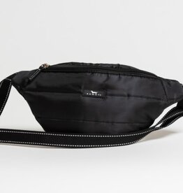 SCOUT Sun Belt Puffer Belt Bag in Black Puffer