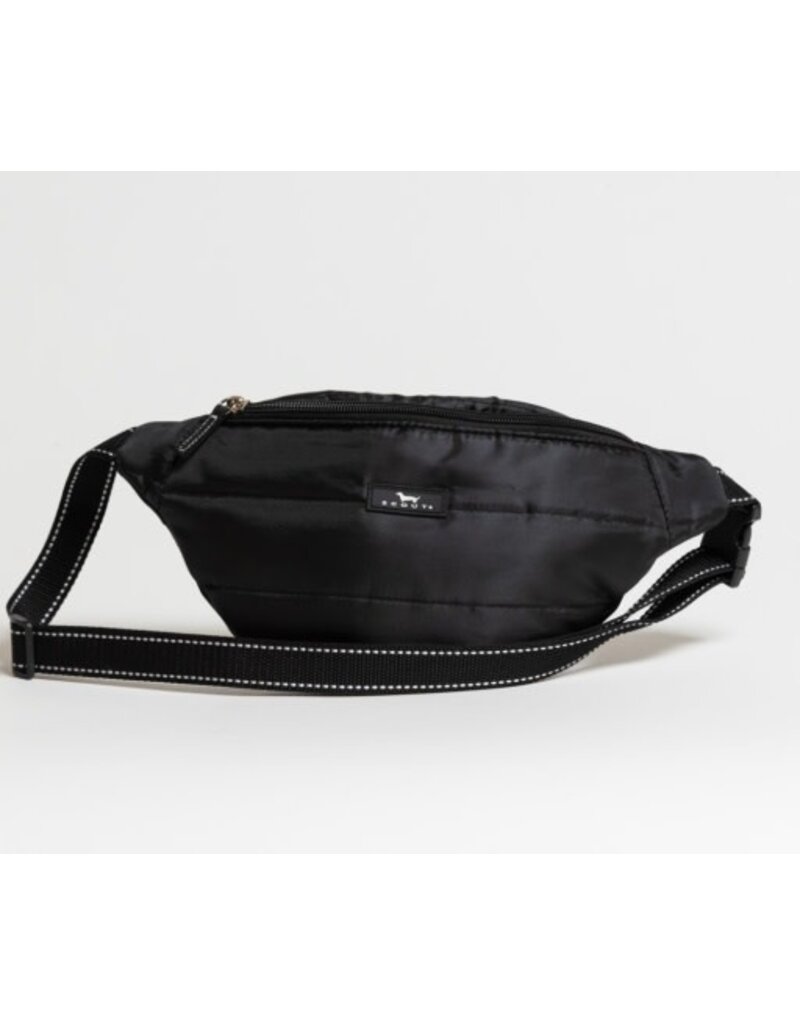 SCOUT Sun Belt Puffer Belt Bag in Black Puffer