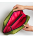 All Inclusive Travel Organizer Toiletry Bag in Green Puffer
