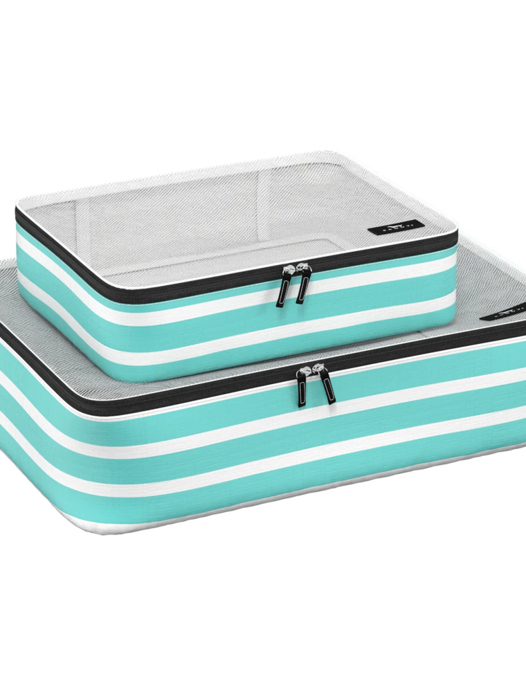 SCOUT Jet Set Foldable Travel Cubes Set in Montauk Mint
