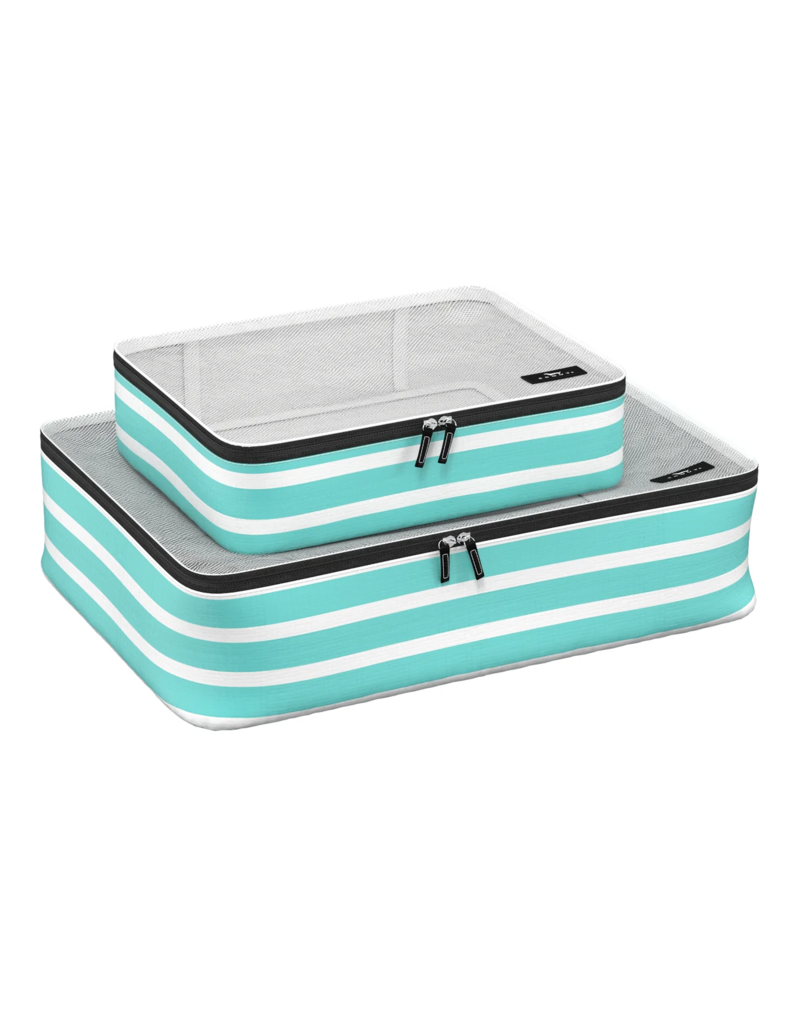 SCOUT Jet Set Foldable Travel Cubes Set in Montauk Mint