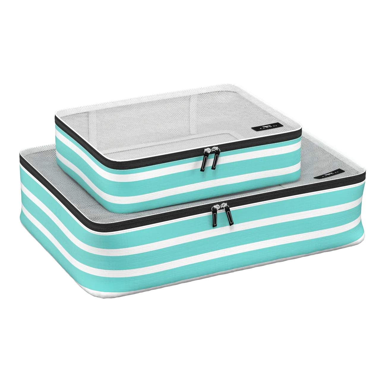 SCOUT Jet Set Foldable Travel Cubes Set in Montauk Mint
