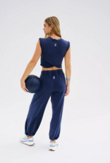 FREE PEOPLE MOVEMENT Hot Shot Crossover Set in Midnight Navy