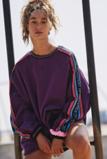 FREE PEOPLE MOVEMENT Birdie Pullover in Black Tea Combo