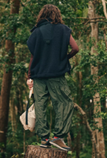 FREE PEOPLE MOVEMENT Scout It Out Fleece Vest in Black