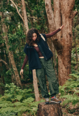 FREE PEOPLE MOVEMENT Scout It Out Fleece Vest in Black