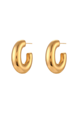 HJANE JEWELS Karlie Hoop Earrings in Gold HJANE JEWELS Karlie Hoop Earrings in Gold